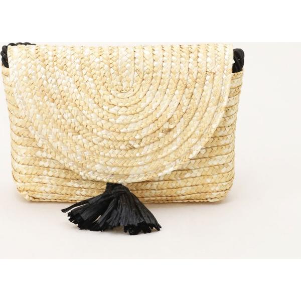 pochette Dixie marrone tinta unita