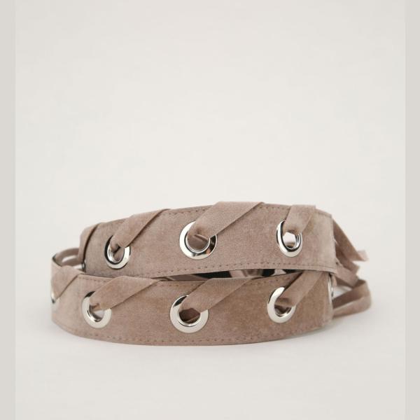 cinture Dixie bianco tinta unita