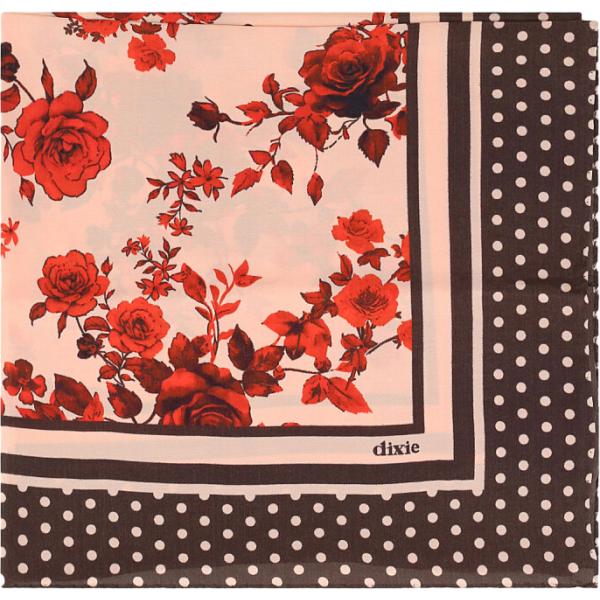 foulard Dixie multicolore con stampe