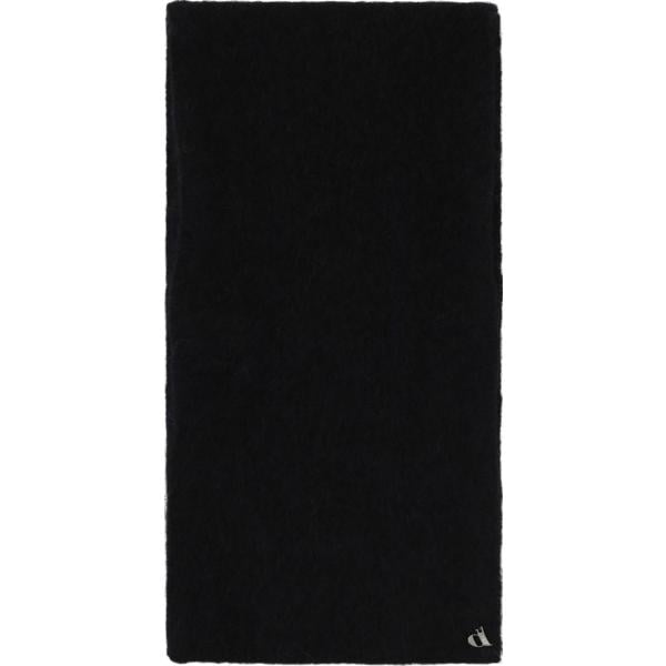 stole Dixie nero tinta unita