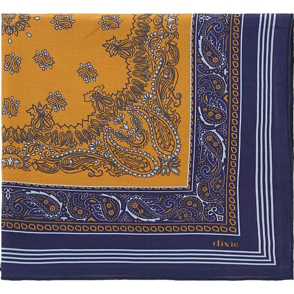 foulard Dixie blu paisley