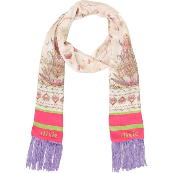 sciarpe Dixie marrone a fiori