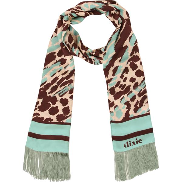sciarpe Dixie marrone con stampe