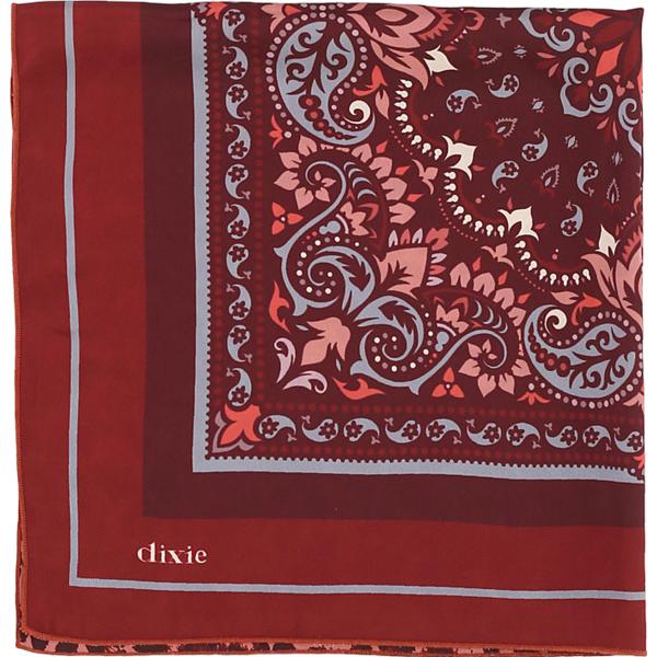 foulard Dixie rosso paisley