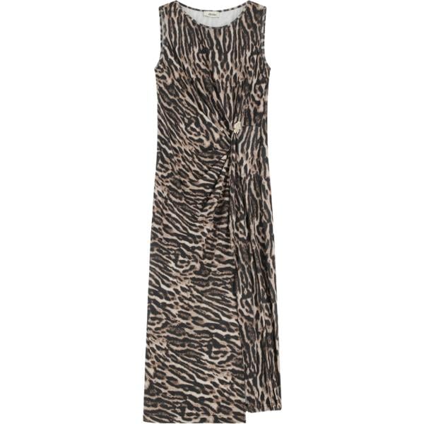 vestiti midi/longuette Dixie marrone animalier