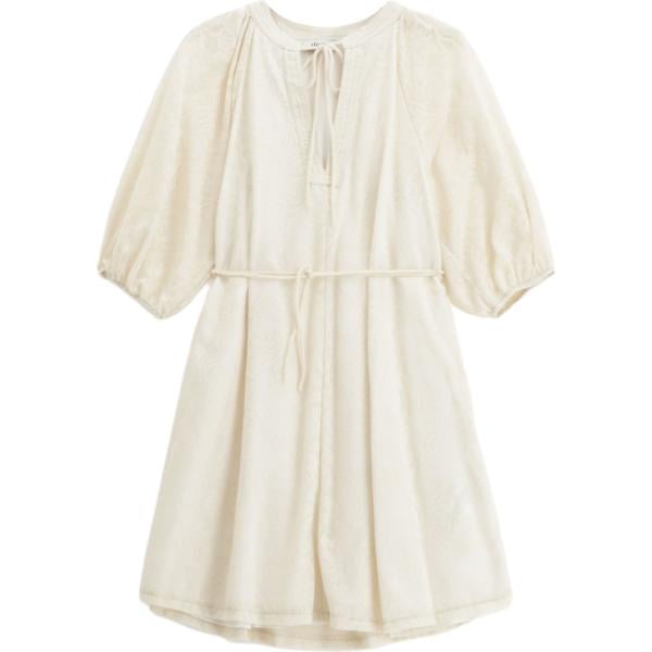 vestiti corti Dixie bianco con stampe