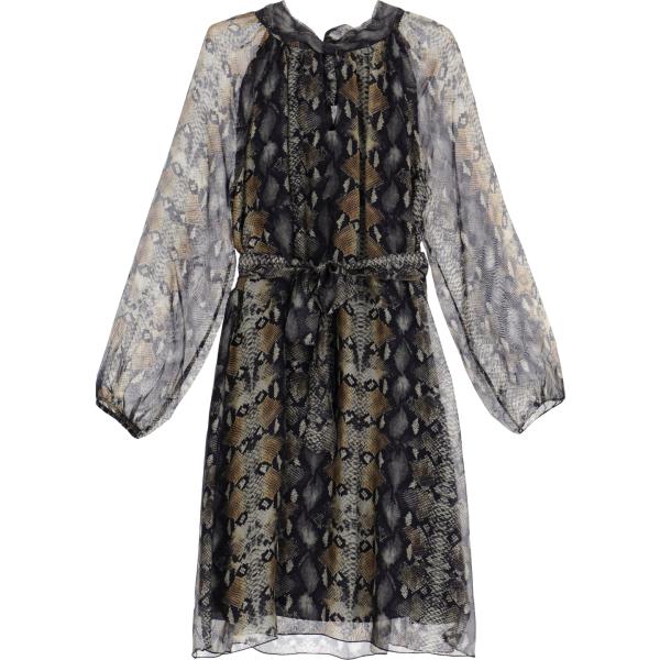 vestiti Dixie nero con stampe