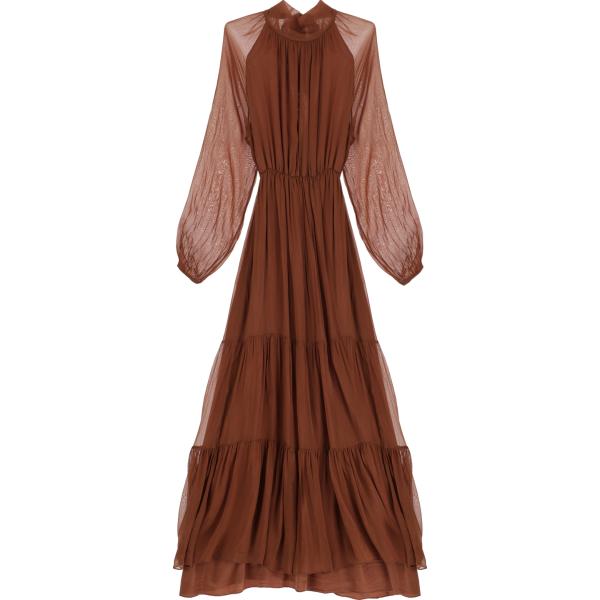 vestiti lunghi Dixie marrone