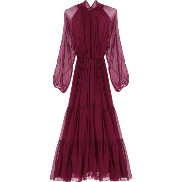 vestiti lunghi Dixie rosso