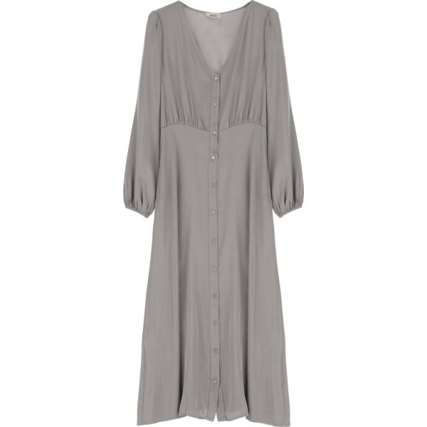 vestiti midi/longuette Dixie grigio tinta unita