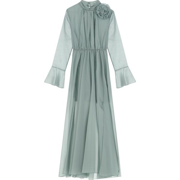 vestiti lunghi Dixie blu a fiori