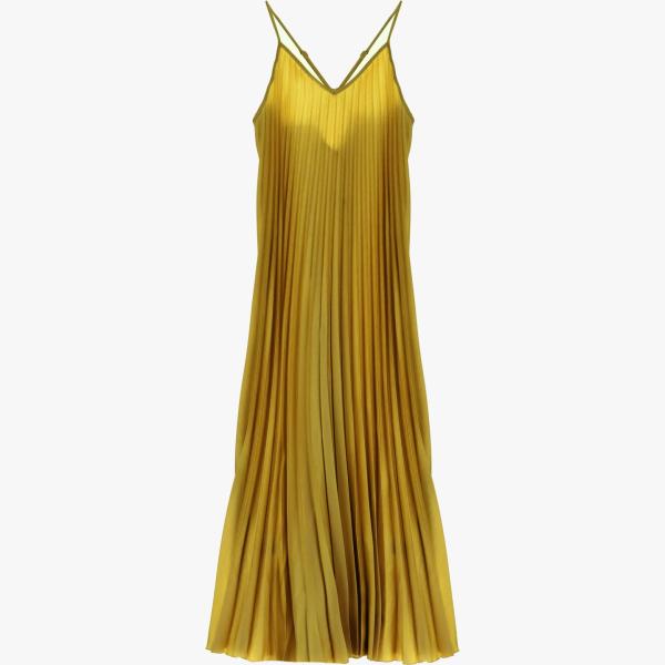 vestiti lunghi Dixie marrone tinta unita