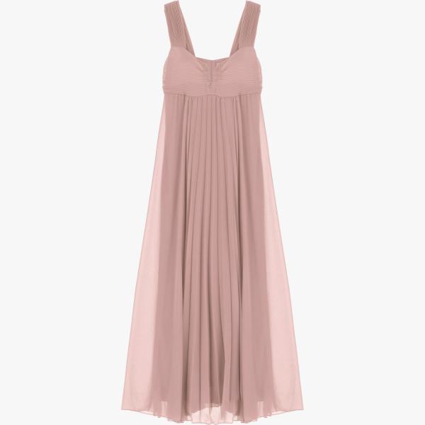 vestiti lunghi Dixie rosa tinta unita