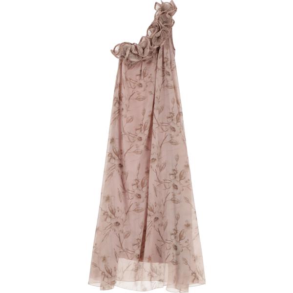 vestiti lunghi Dixie rosa a fiori