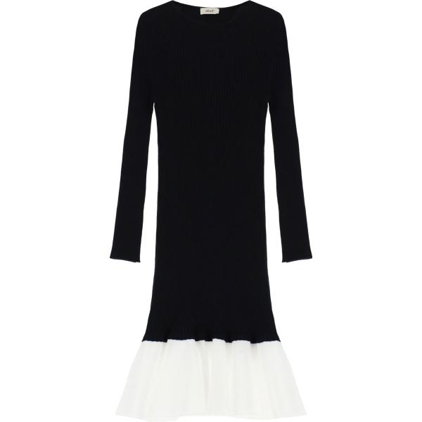 vestiti midi/longuette Dixie nero