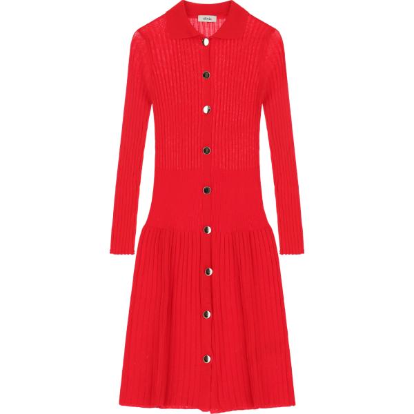 vestiti midi/longuette Dixie rosso