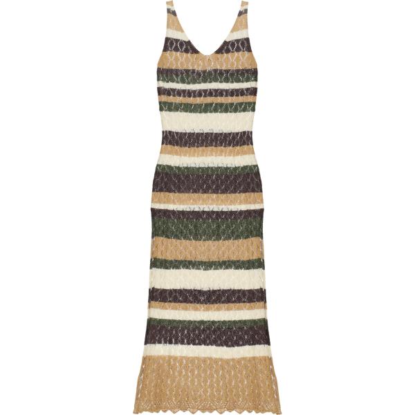 vestiti lunghi Dixie multicolore a righe