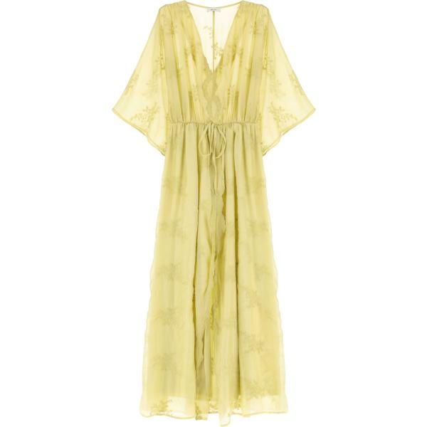 vestiti lunghi Dixie giallo a fiori