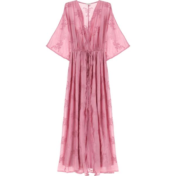 vestiti lunghi Dixie rosa a fiori