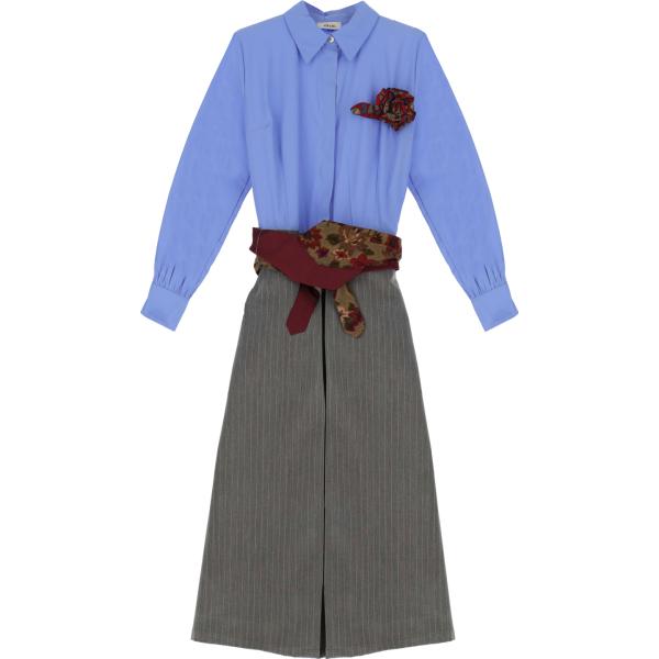 vestiti midi/longuette Dixie multicolore