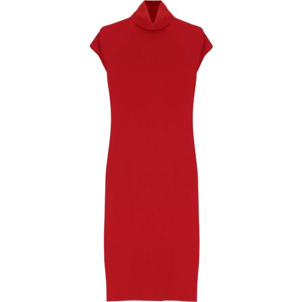 vestiti corti Dixie rosso tinta unita