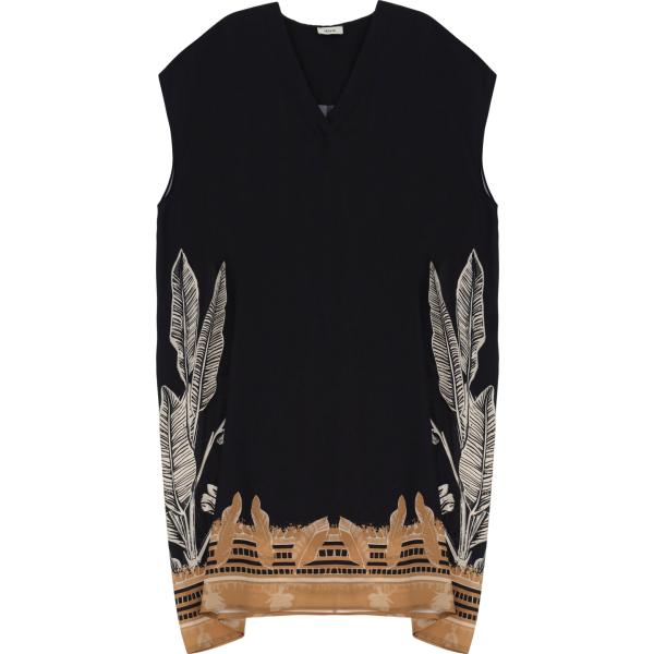 vestiti asimmetrici Dixie marrone