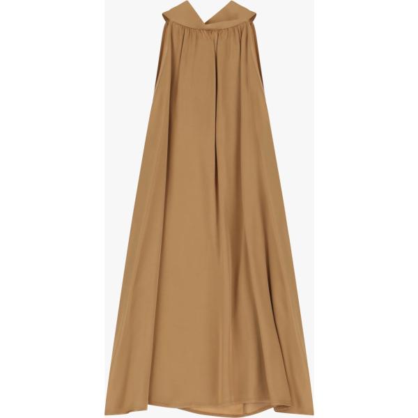 vestiti corti Dixie marrone tinta unita