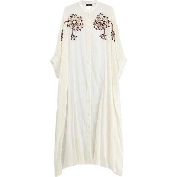 vestiti midi/longuette Dixie bianco a fiori