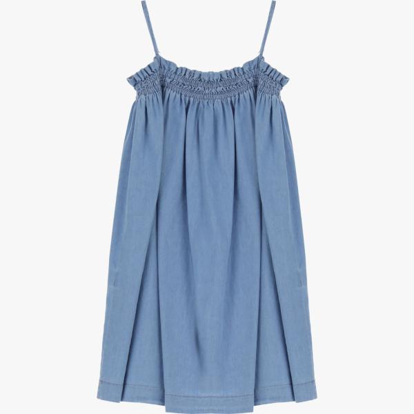 vestiti corti Dixie viola tinta unita