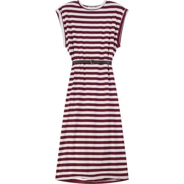 vestiti midi/longuette Dixie multicolore a righe