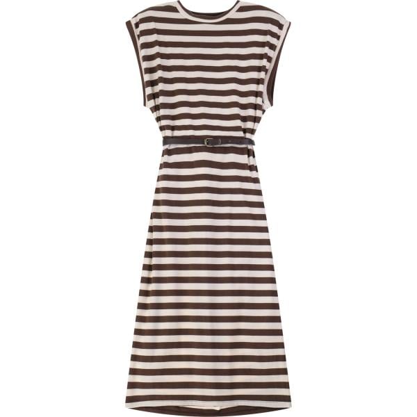 vestiti midi/longuette Dixie multicolore a righe