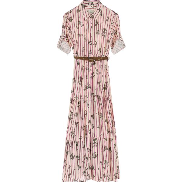 vestiti lunghi Dixie rosa a fiori
