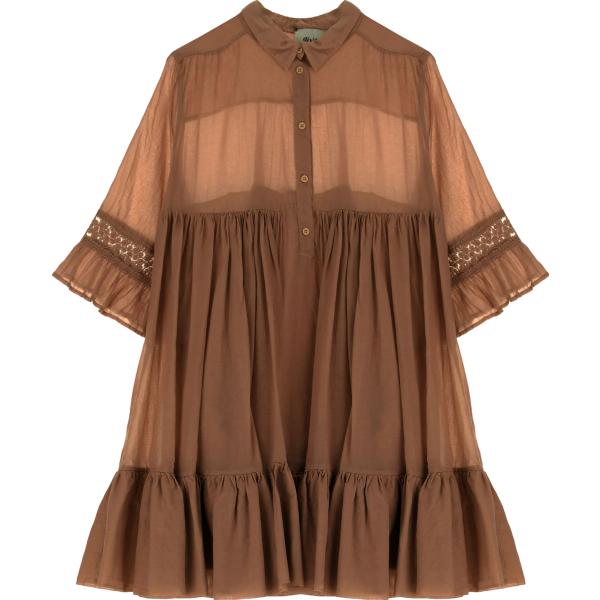 vestiti corti Dixie marrone
