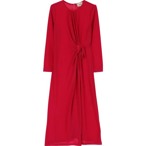 vestiti lunghi Dixie rosso tinta unita