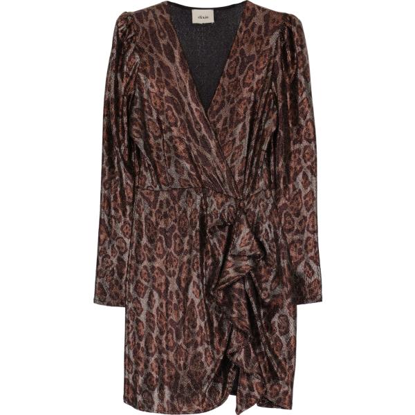 vestiti corti Dixie marrone animalier