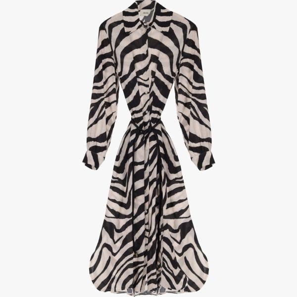 vestiti midi/longuette Dixie multicolore animalier