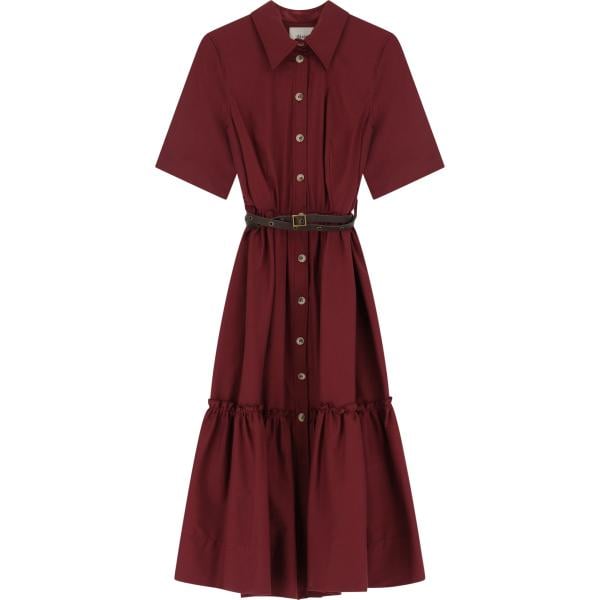 vestiti midi/longuette Dixie rosso