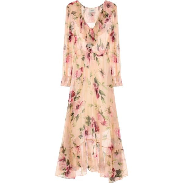 vestiti lunghi Dixie rosa a fiori