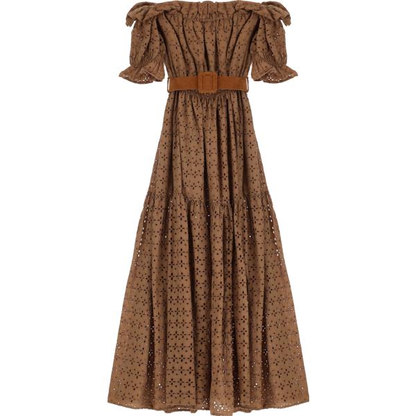 vestiti lunghi Dixie marrone