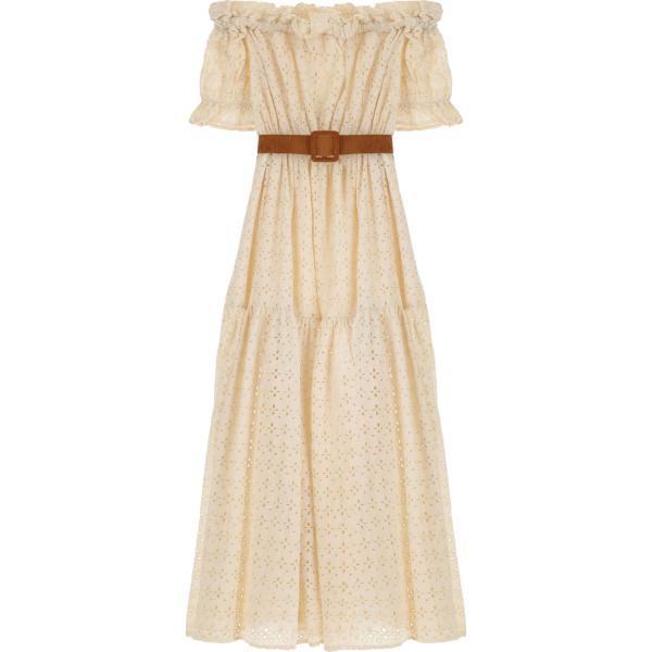 vestiti lunghi Dixie bianco