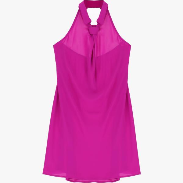 vestiti corti Dixie rosa tinta unita