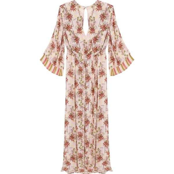 vestiti lunghi Dixie bianco a fiori