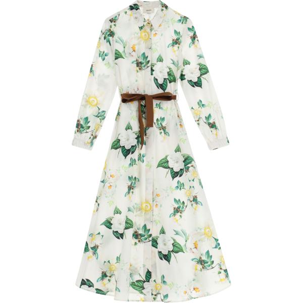 vestiti lunghi Dixie bianco a fiori