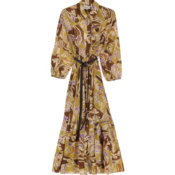 vestiti midi/longuette Dixie marrone