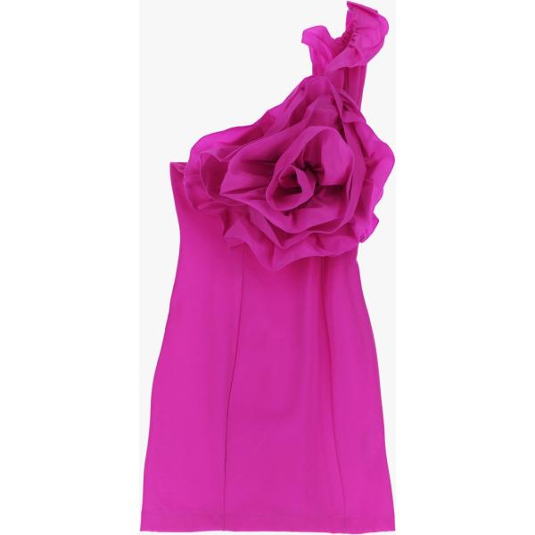 vestiti corti Dixie rosa tinta unita