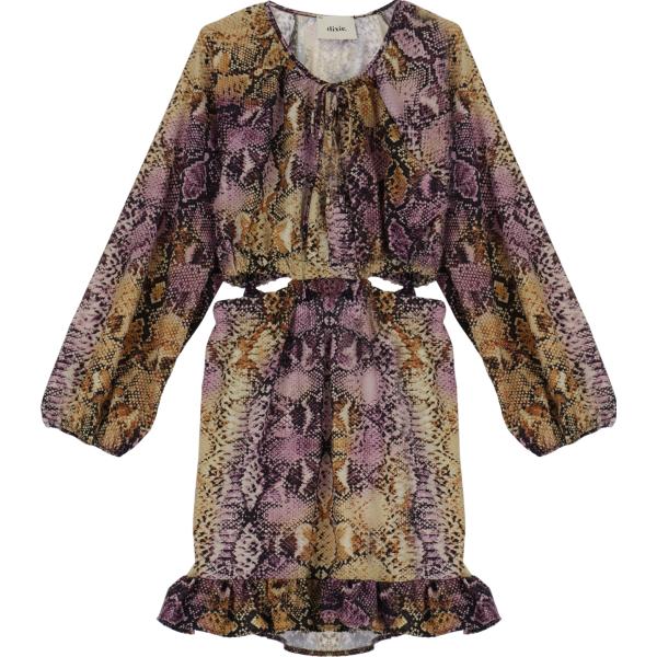 vestiti corti Dixie marrone animalier