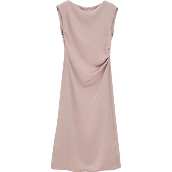 vestiti midi/longuette Dixie viola tinta unita
