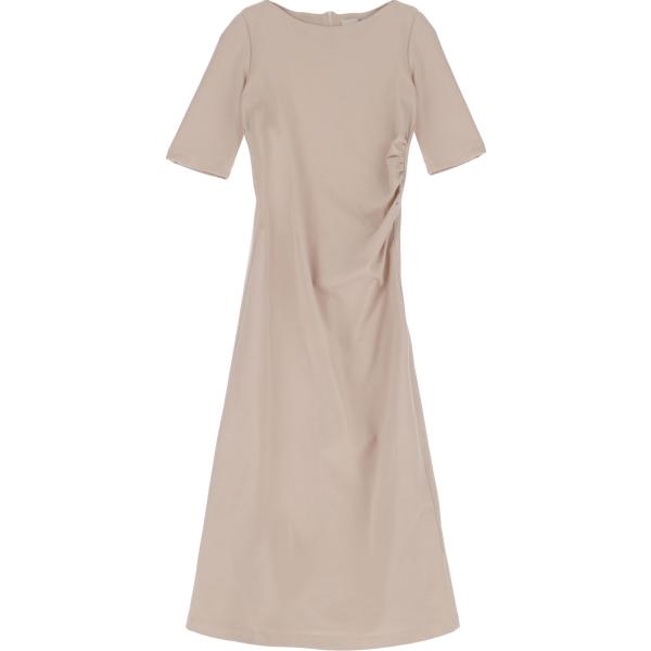 vestiti midi/longuette Dixie bianco tinta unita