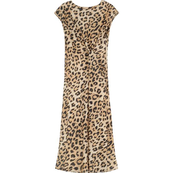 vestiti midi/longuette Dixie marrone animalier