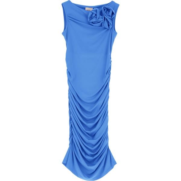 vestiti corti Dixie blu tinta unita